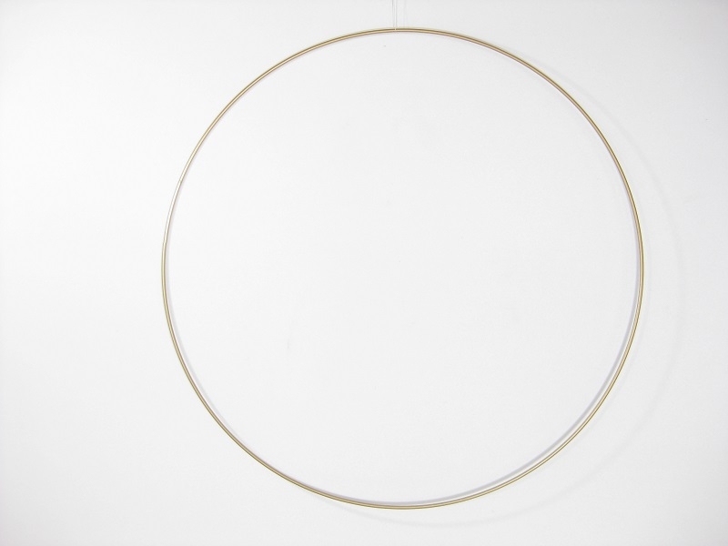 Metall-Ring D55cm S4mm gold 660224-92